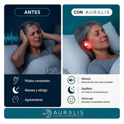 AURALIS™ - Terapia de luz roja para tus oídos