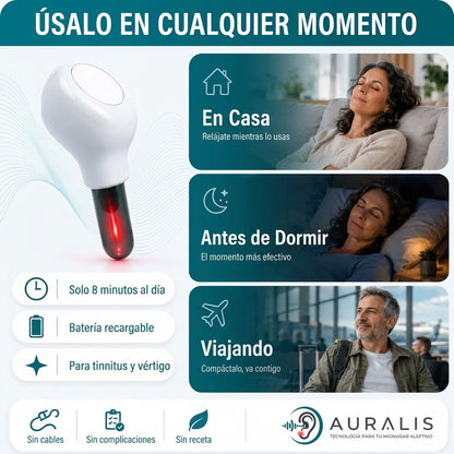 AURALIS™ - Terapia de luz roja para tus oídos